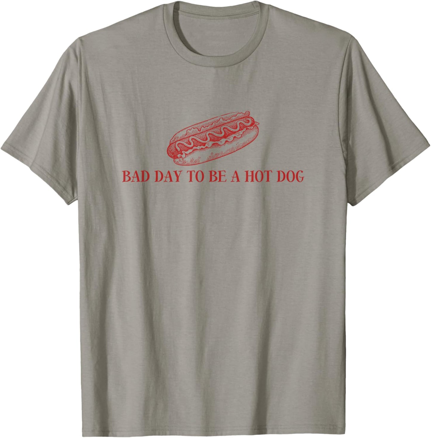 Bad Day to Be A Hot Dog Lover 4th of July Independence Day T-Shirt - T-Shirt | Sand