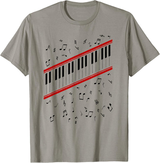 Piano Beat It Costume T-Shirt - T-Shirt | Sand