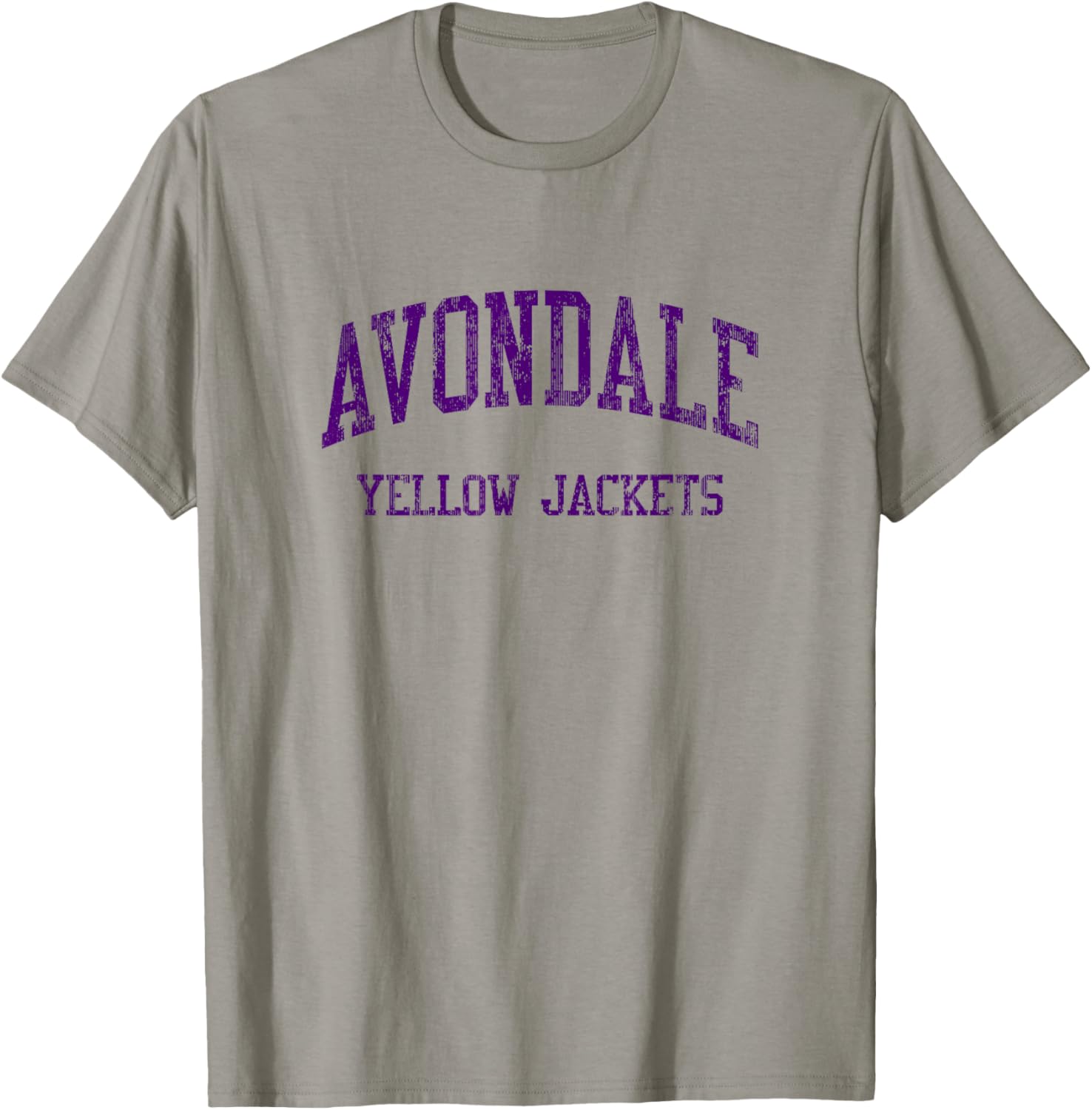 Avondale High School HS Auburn Hills MI Vintage Sports T-Shirt - T-Shirt | Sand