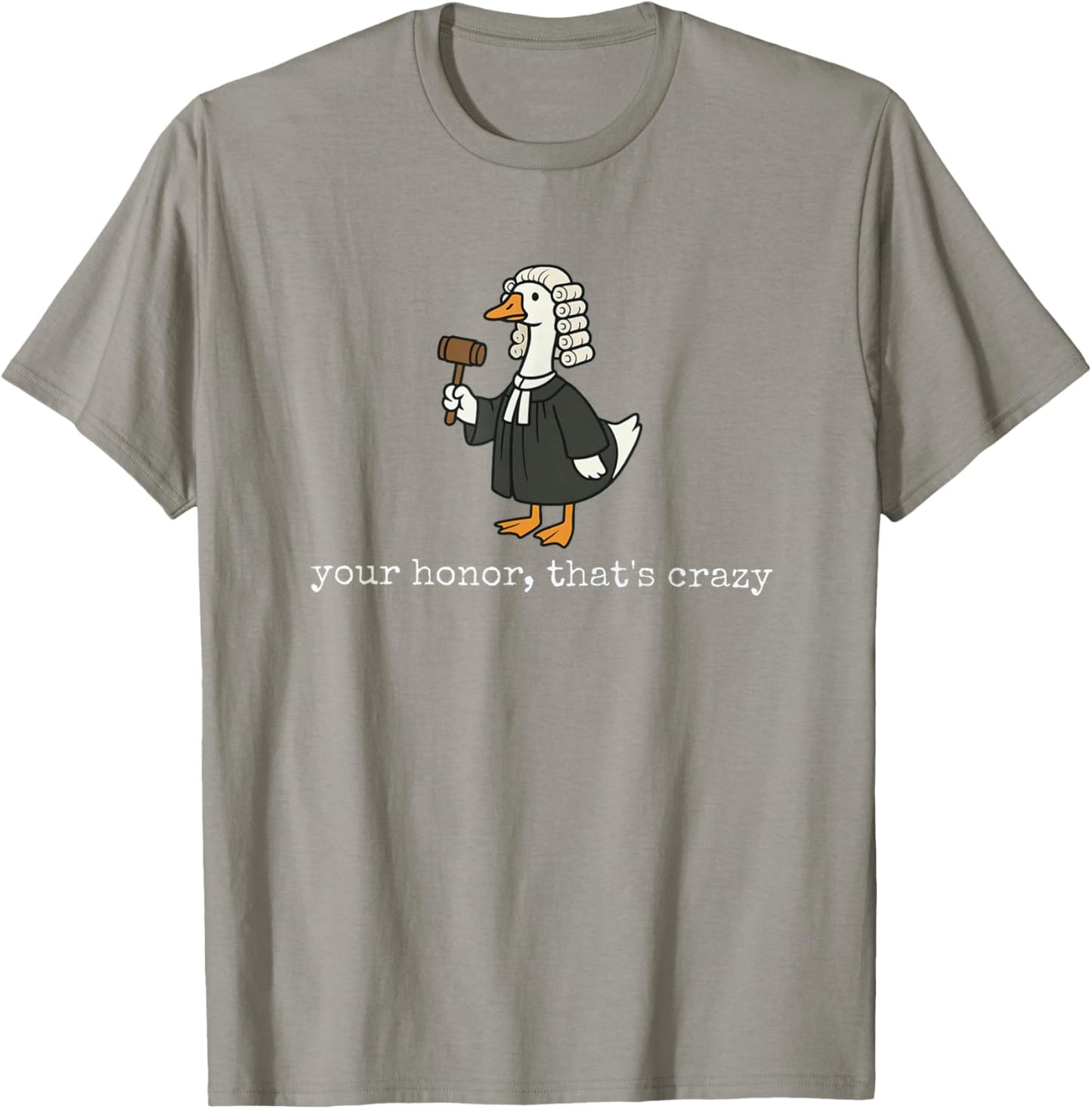 Funny Goose Silly Lawyer Law School Graduation Future Lawyer T-Shirt - T-Shirt | Sand