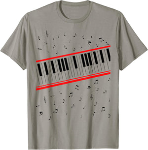Piano Beat It Costume T-Shirt - T-Shirt | Sand