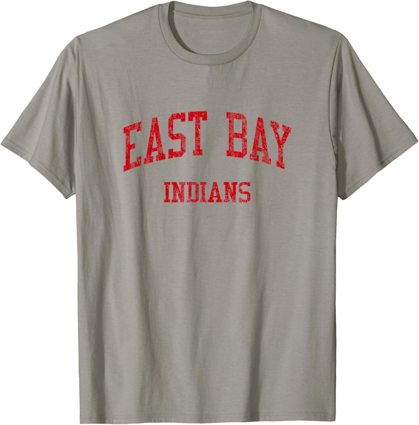 East Bay High School HS Gibsonton FL Vintage Sports T-Shirt - T-Shirt | Sand