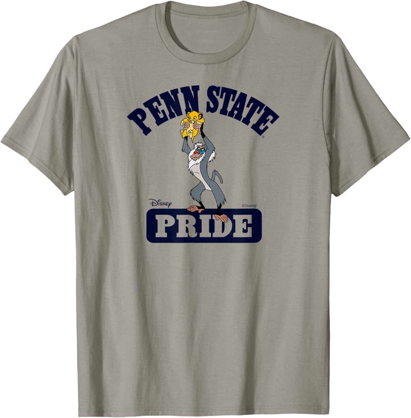 Penn State Nittany Lions Lion King Pride Gray T-Shirt - T-Shirt | Sand