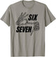 Six Seven 6 7, Skeleton Hands, Meme Funny T-Shirt - T-Shirt | Sand
