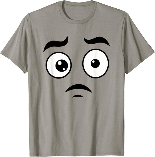 Creepy Carrots Face Funny Halloween Costume for Kids & Adult T-Shirt - T-Shirt | Sand