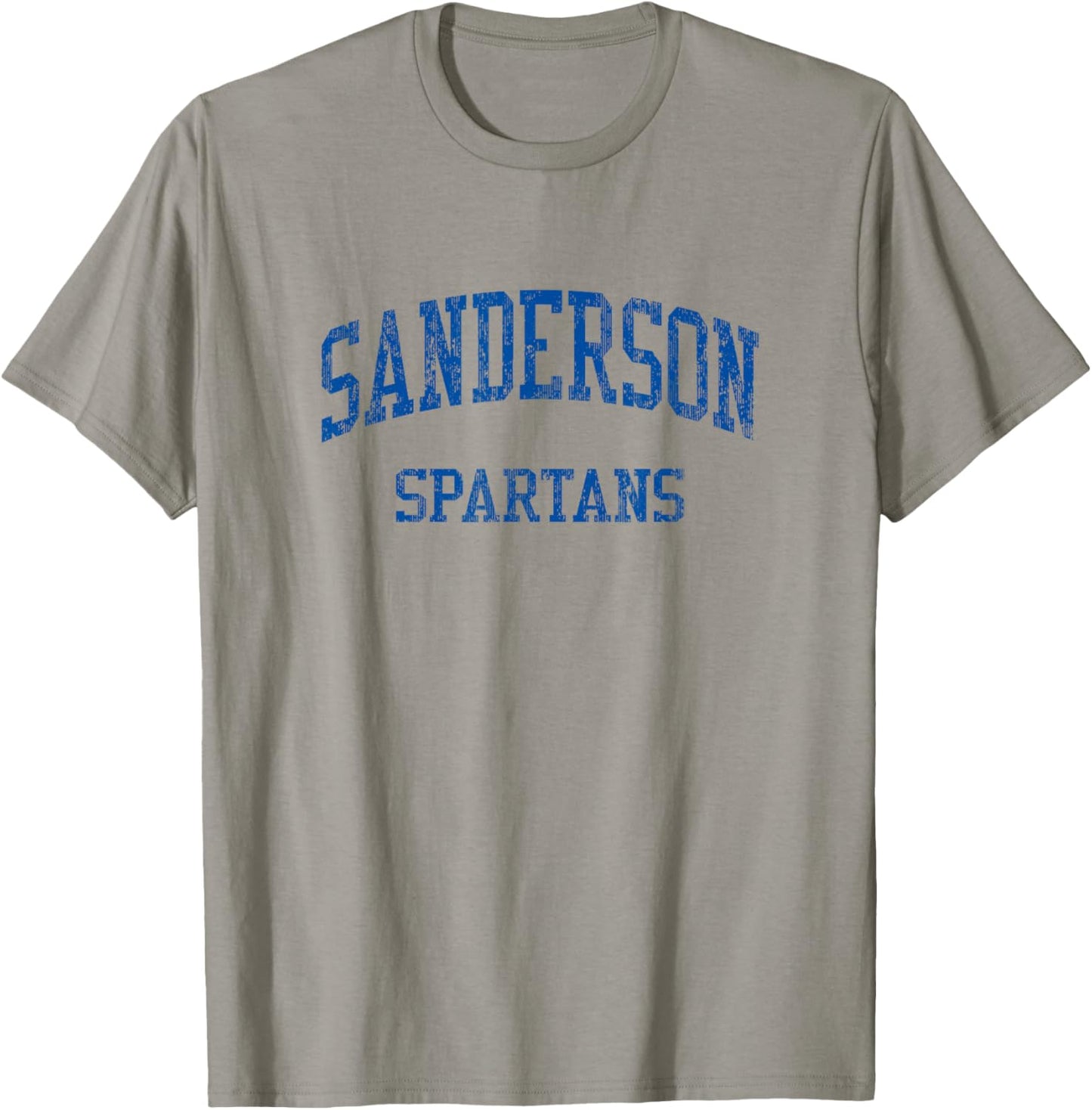 Sanderson High School HS Raleigh NC Vintage Sports T-Shirt - T-Shirt | Sand