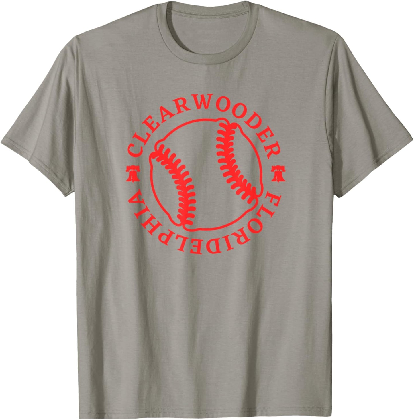 Clearwooder Philly Slang Funny Philadelphia Clearwater FL T-Shirt - T-Shirt | Sand