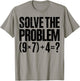 Funny 67 Meme PEMDAS Math Teacher Brainrot Elementary Joke T-Shirt - T-Shirt | Sand