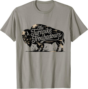Vintage Turnpike Distressed Country Music Men Women T-Shirt - T-Shirt | Sand