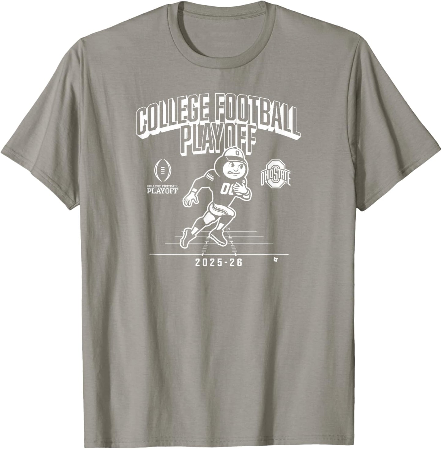 Ohio State Buckeyes College Football Playoff Mascot 2025 T-Shirt - T-Shirt | Sand
