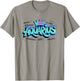 Colorful Aquarius Zodiac Typography Sign Quirky Design T-Shirt - T-Shirt | Sand