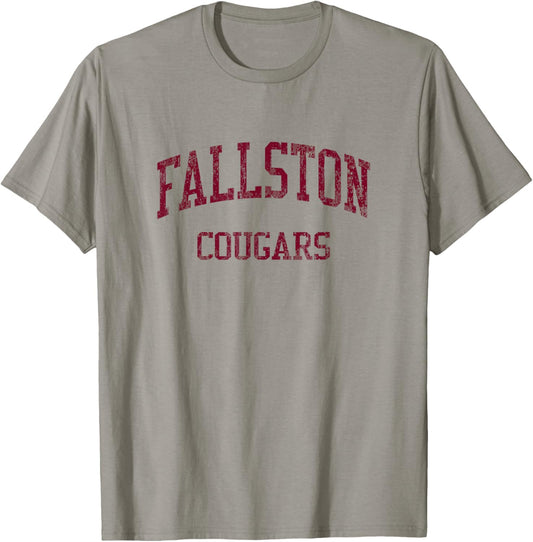 Fallston High School HS Fallston MD Vintage Sports T-Shirt - T-Shirt | Sand