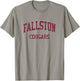 Fallston High School HS Fallston MD Vintage Sports T-Shirt - T-Shirt | Sand