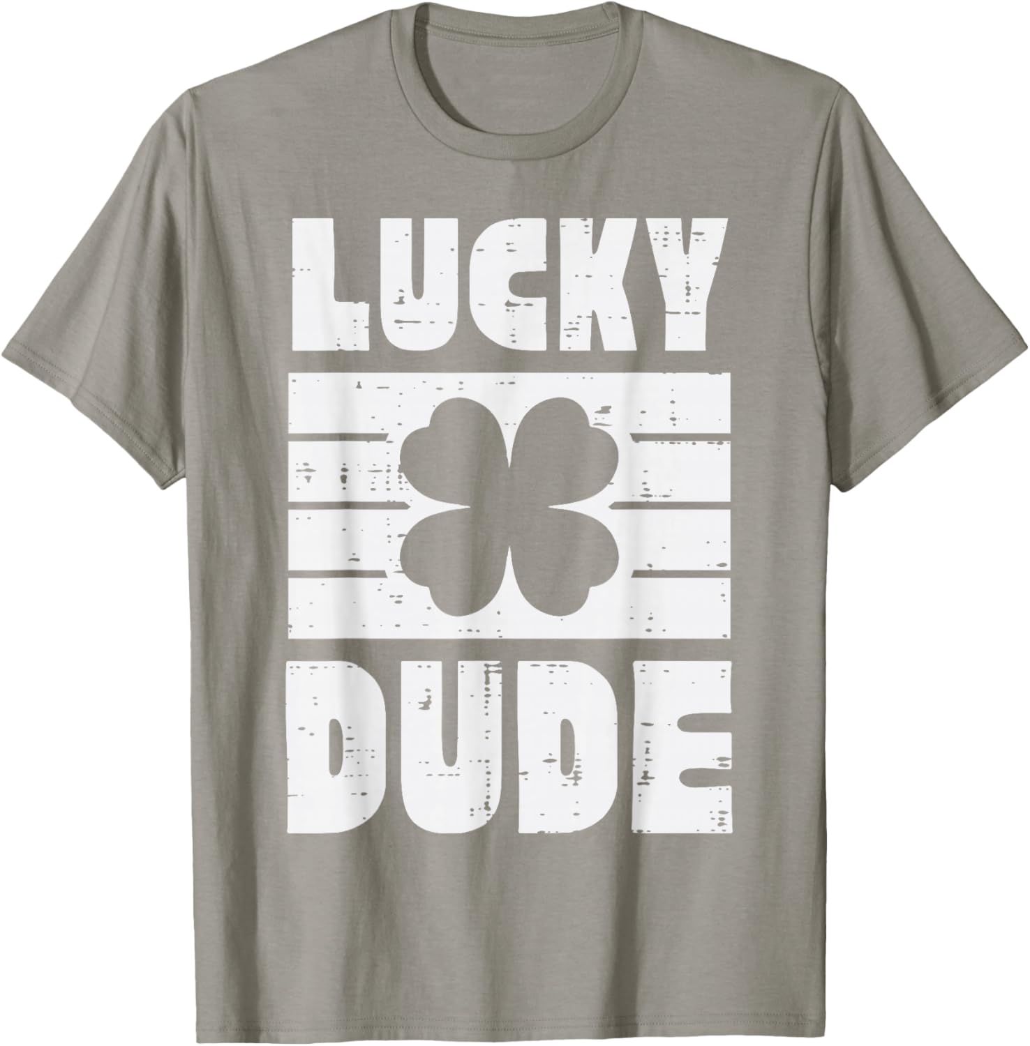 St Patricks Day Lucky Dude Clover Saint Pattys Men Boys Kids T-Shirt - T-Shirt | Sand