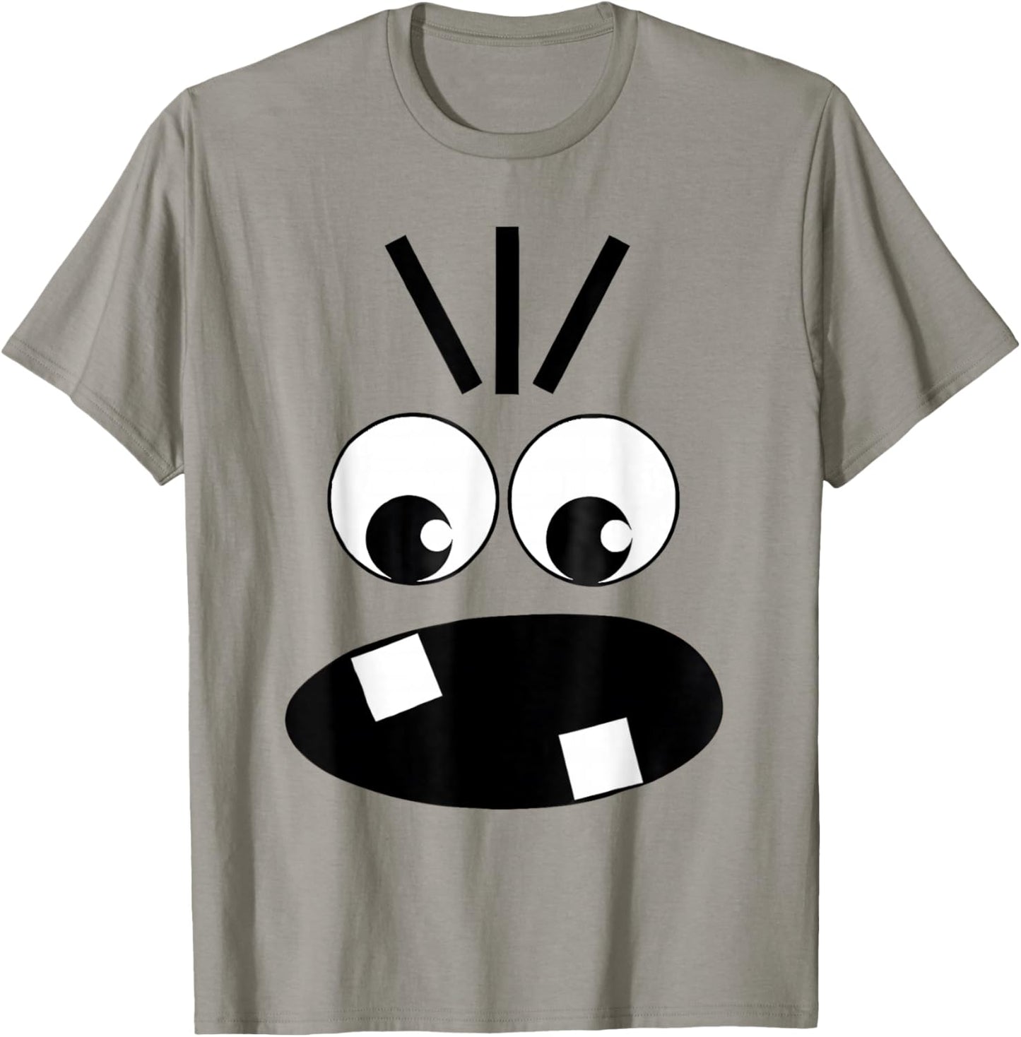 Creepy Carrots Face Funny Halloween Costume Kids and Adults T-Shirt - T-Shirt | Sand