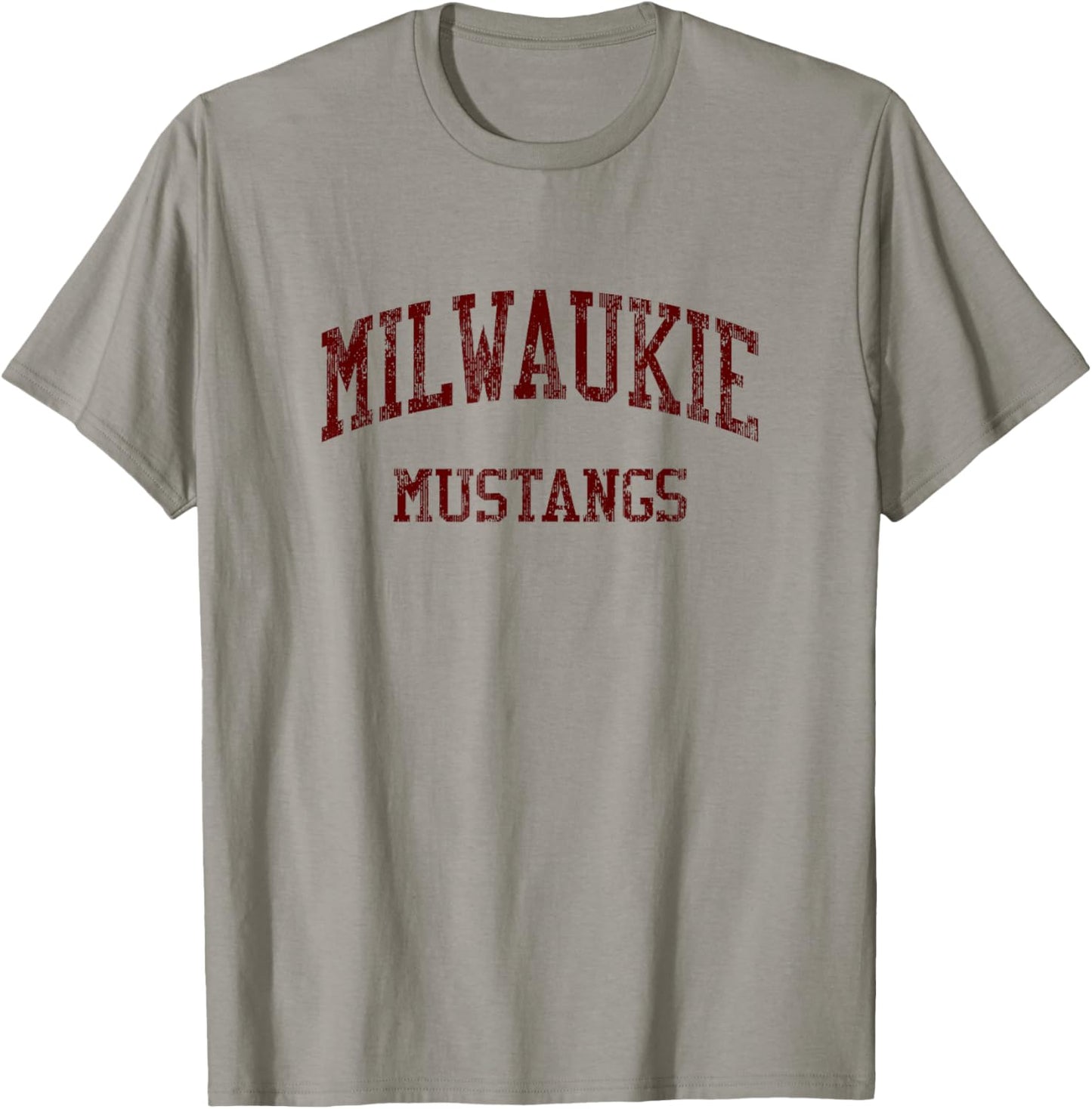 Milwaukie High School HS Milwaukie OR Vintage Sports T-Shirt - T-Shirt | Sand