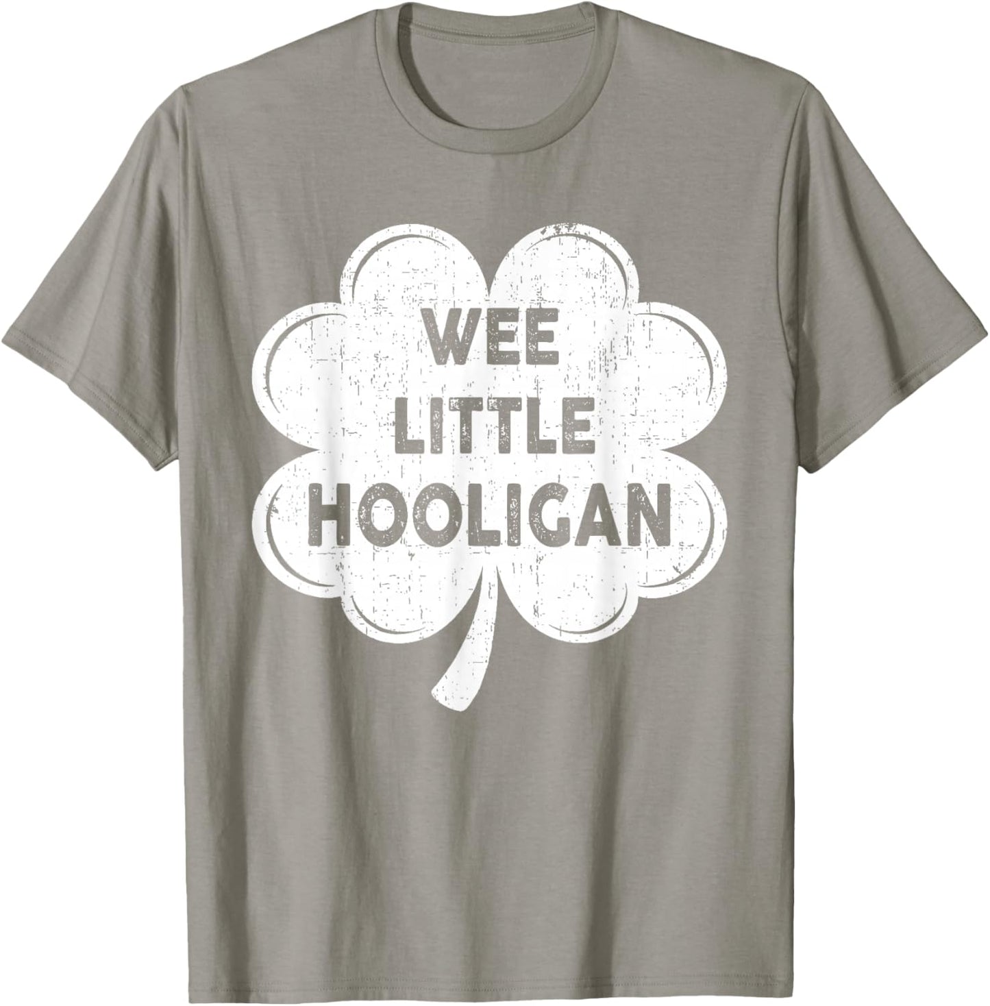 Wee Little Hooligan Funny St Patrick's Day Kids Boys Girls T-Shirt - T-Shirt | Sand