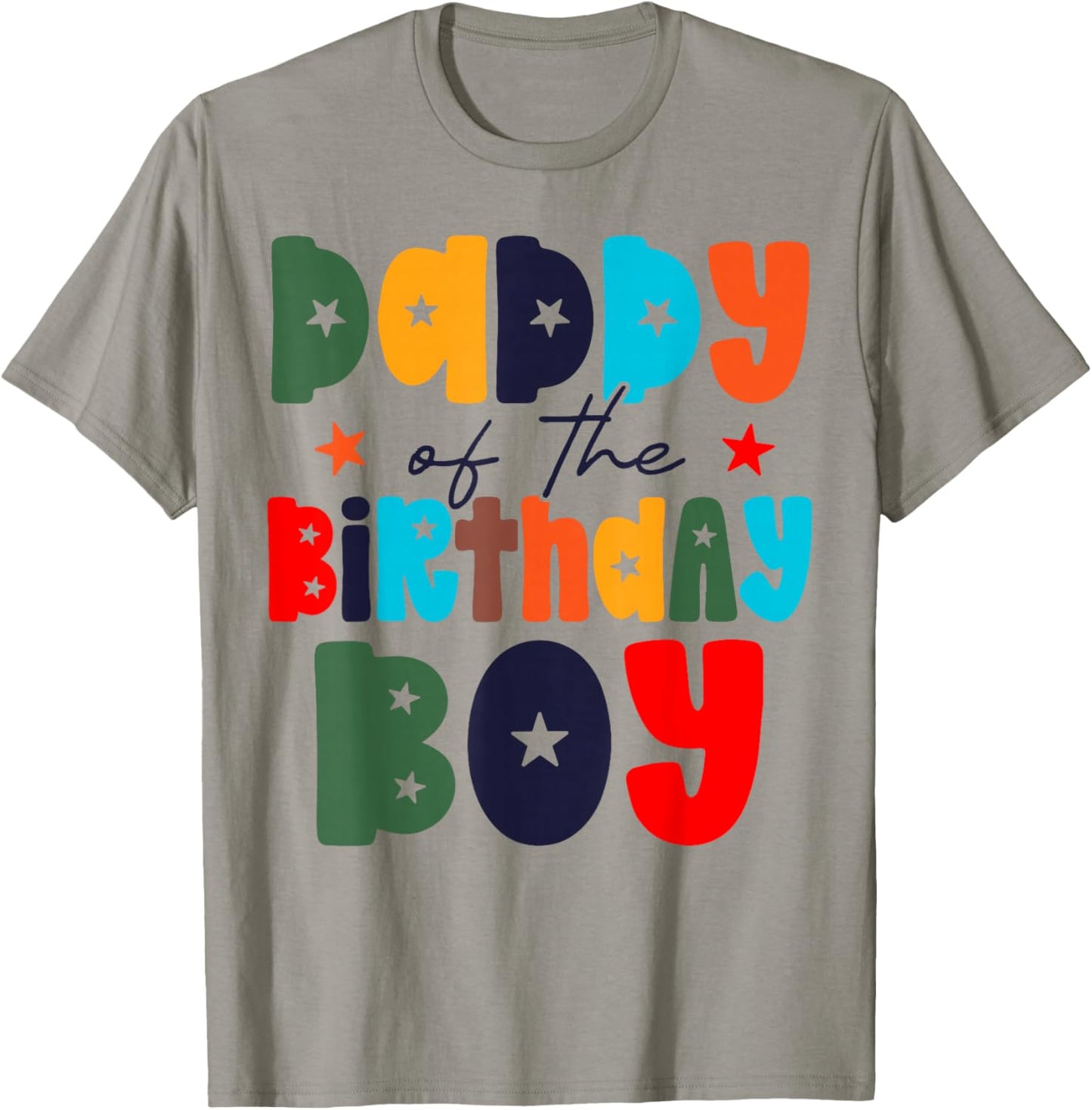 Dad of The Birthday Boy Matching Family Birthday Party T-Shirt - T-Shirt | Sand