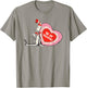 Cat in The Hat Be My Valentine Officially Licensed T-Shirt - T-Shirt | Sand