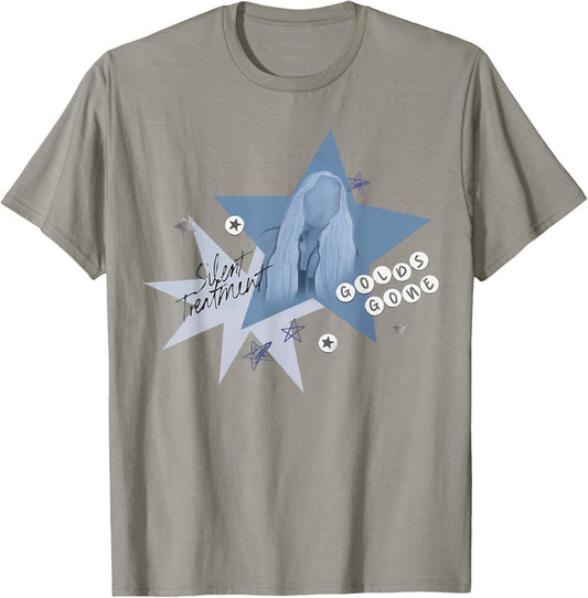 Retro Silent Treatment Golds Gone 2026 Music Lovers T-Shirt - T-Shirt | Sand