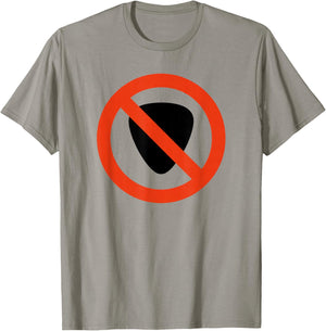 No Picks Base Guitar Player Fun Gift T-Shirt - T-Shirt | Sand