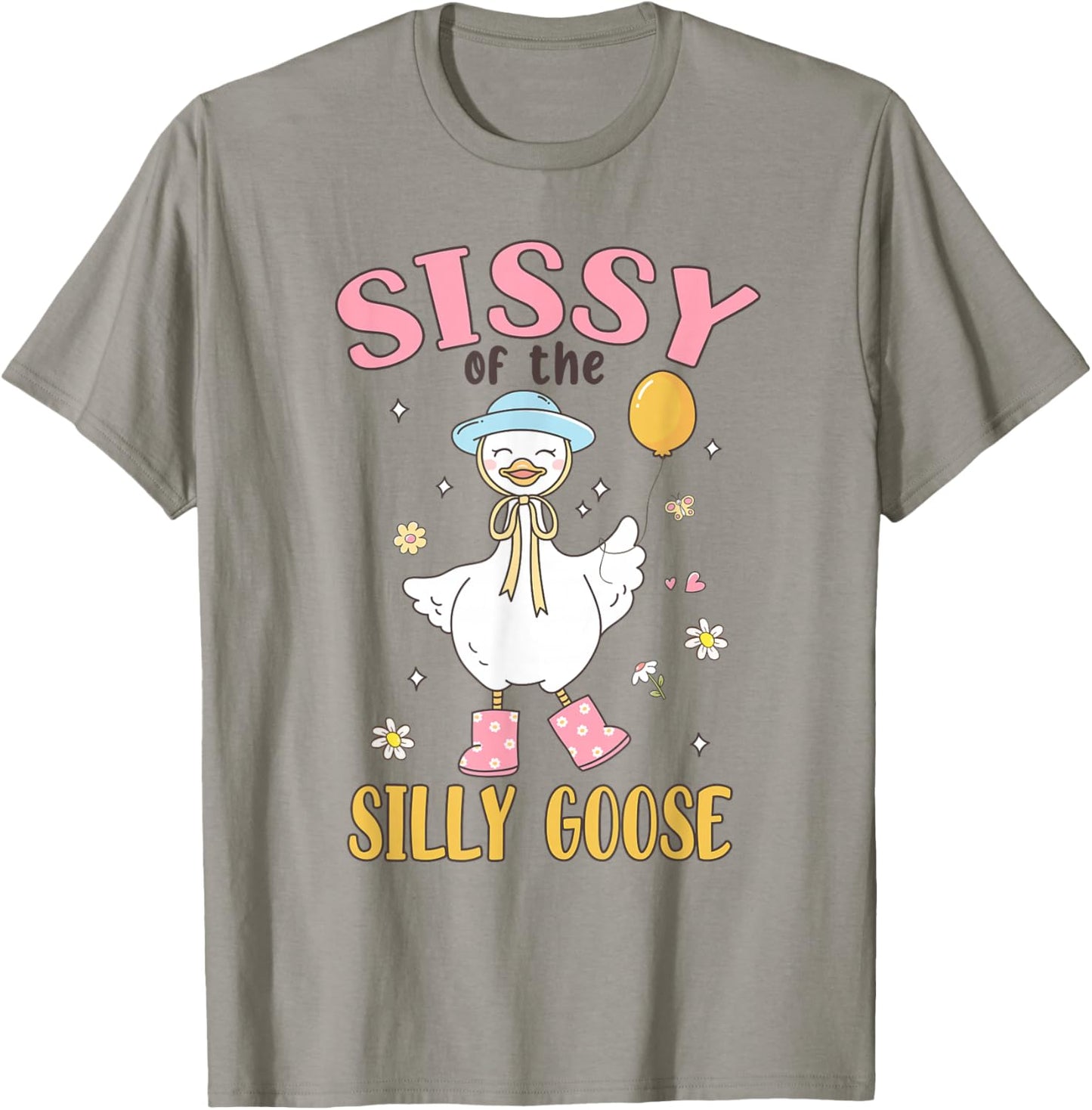 Sissy of The Silly Goose First Birthday Family Matching T-Shirt - T-Shirt | Sand