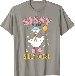 Sissy of The Silly Goose First Birthday Family Matching T-Shirt - T-Shirt | Sand