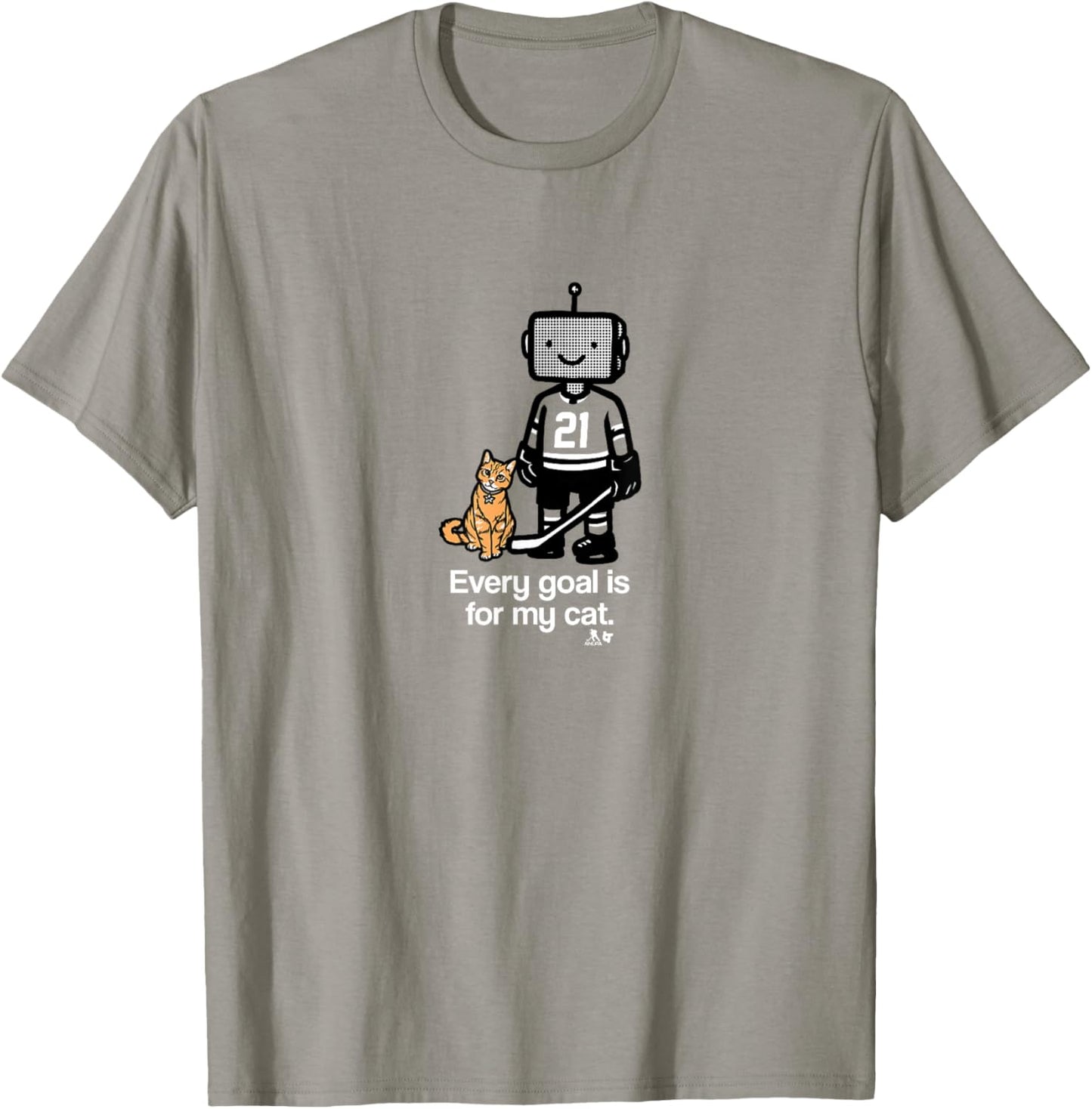 Jason Robertson - Every Goal is for My Cat - Dallas Hockey T-Shirt - T-Shirt | Sand