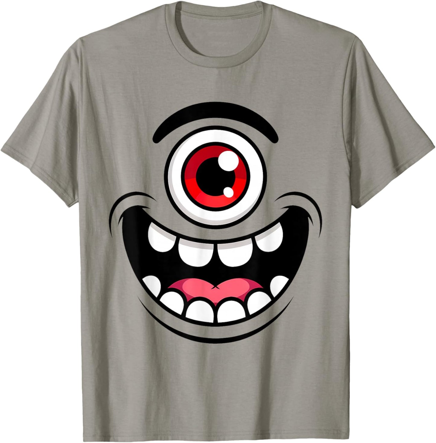 Funny Number Faces Costume Party Group Matching Cartoon T-Shirt - T-Shirt | Sand