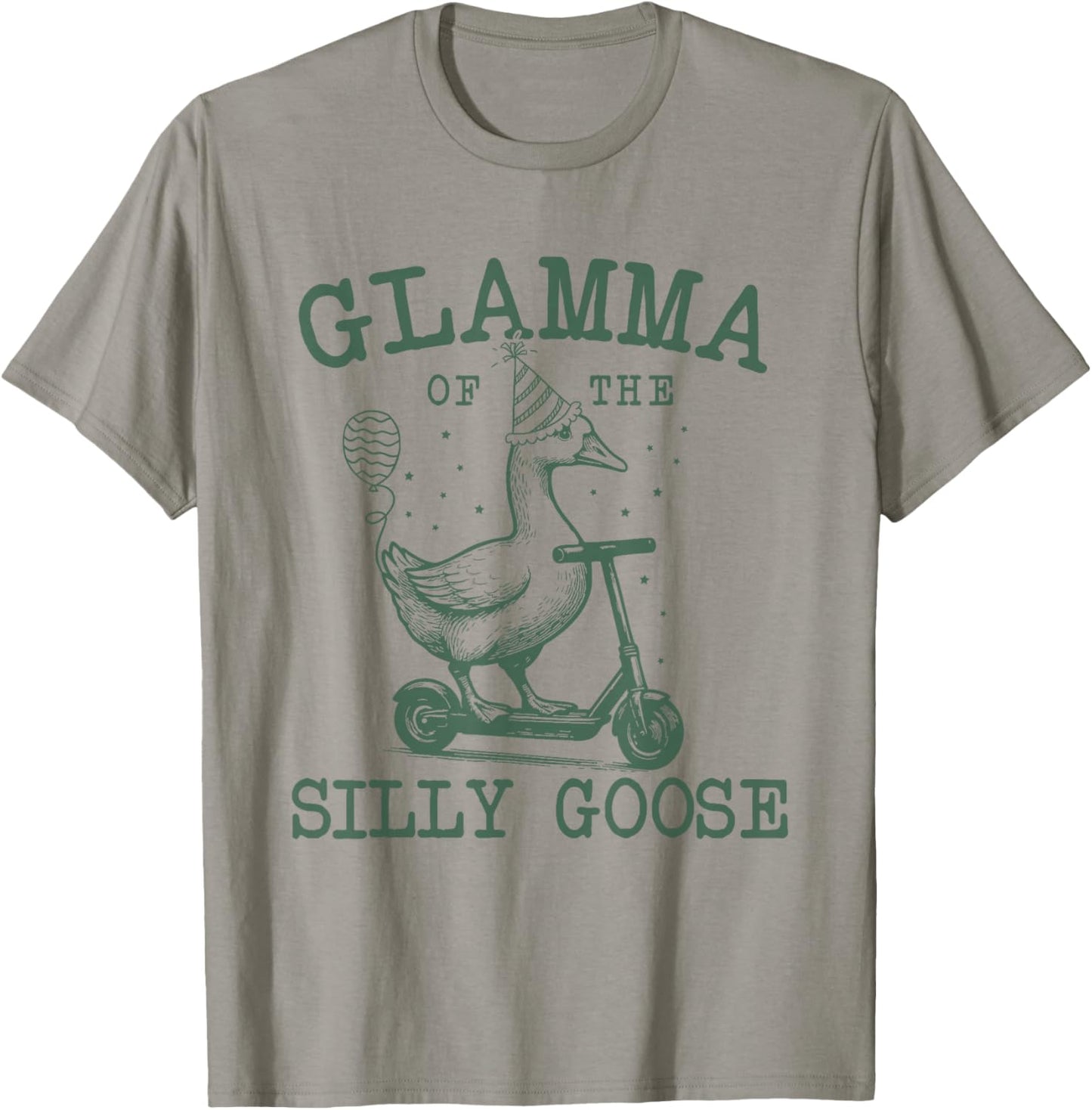 Glamma of The Silly Goose First Birthday Family Matching T-Shirt - T-Shirt | Sand
