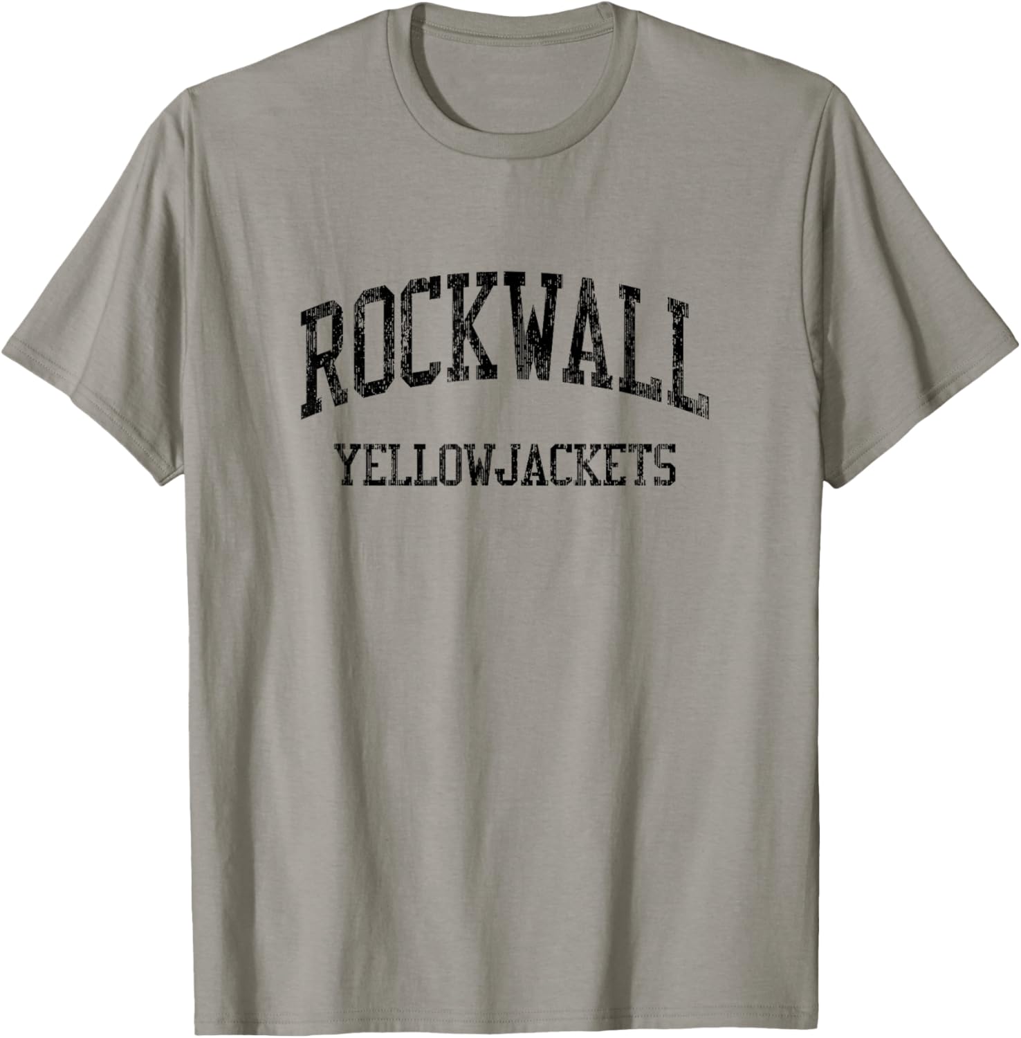 Rockwall High School HS Rockwall TX Vintage Sports T-Shirt - T-Shirt | Sand