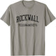 Rockwall High School HS Rockwall TX Vintage Sports T-Shirt - T-Shirt | Sand