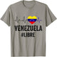 Venezuela Libre Flag Pride Bandera Venezolana Camiseta Root T-Shirt - T-Shirt | Sand