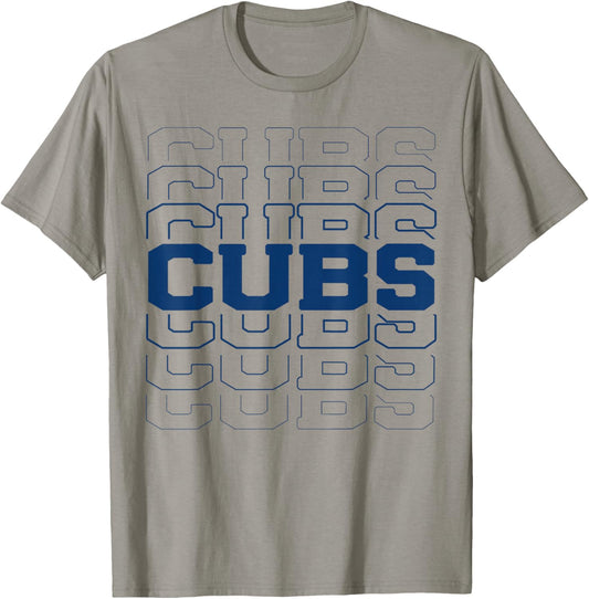 White Vintage Cubs Name Personalized Retro Women Kid T-Shirt - T-Shirt | Sand