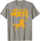 Year of The Horse 2026 Happy New Year Golden Horse T-Shirt - T-Shirt | Sand