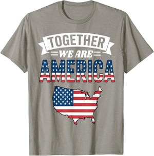 Together We are America T-Shirt - T-Shirt | Sand