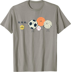 Sports Joke - Funny Sports Design Sports Match Tournament T-Shirt - T-Shirt | Sand