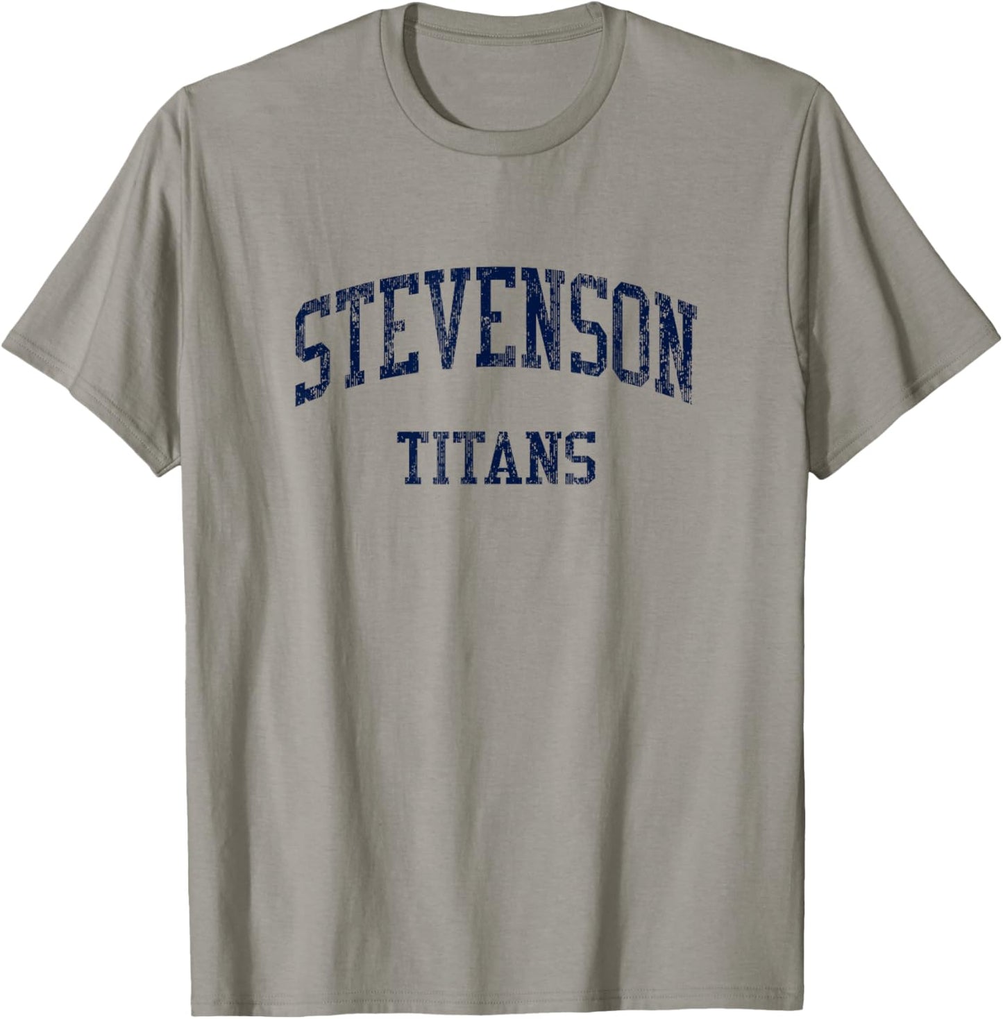 Stevenson High School HS Sterling Heights MI Vintage Sports T-Shirt - T-Shirt | Sand