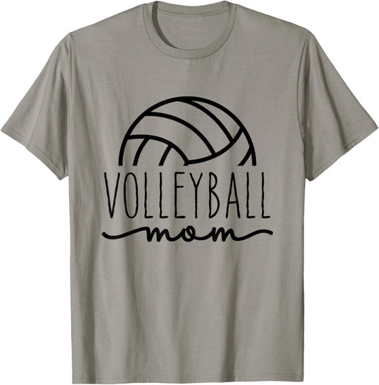 Volleyball Mom Life Sports T-Shirt - T-Shirt | Sand