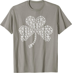 Pirish 3.14 Math Pi Day Irish Shamrock St Patricks Day T-Shirt - T-Shirt | Sand