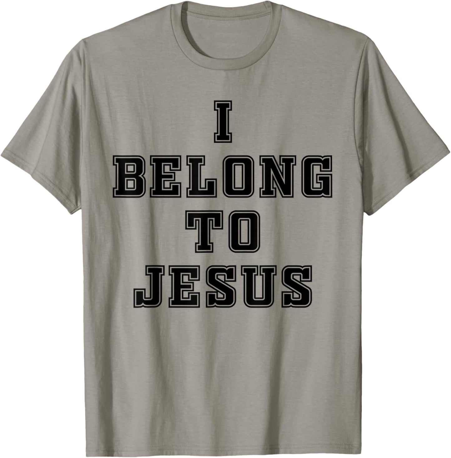 I Belong to Jesus Christian Faith Men Women Kids T-Shirt - T-Shirt | Sand