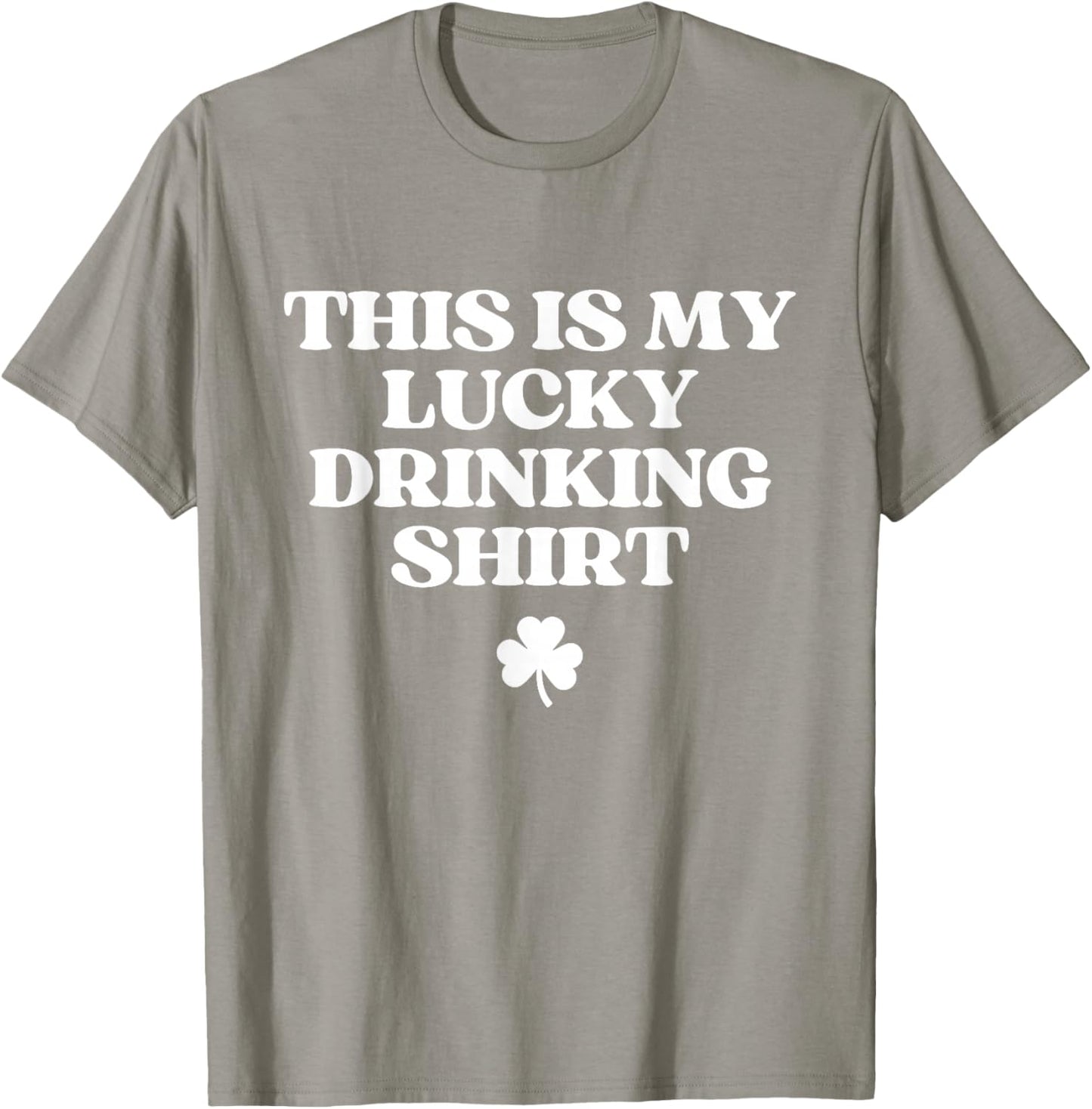 Original This is My Lucky Drinking Shirt St Patricks Day T-Shirt - T-Shirt | Sand