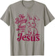 No Bunny Loves You Like Jesus Cute Christian Easter Faith T-Shirt - T-Shirt | Sand