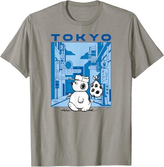 Peanuts - Olaf - Tokyo Street T-Shirt - T-Shirt | Sand