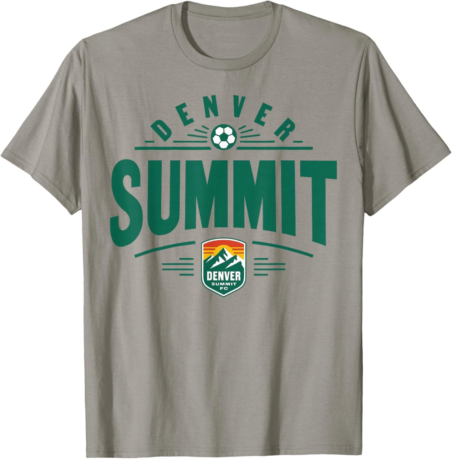 NWSL - Denver Summit - Deco Modern T-Shirt - T-Shirt | Sand