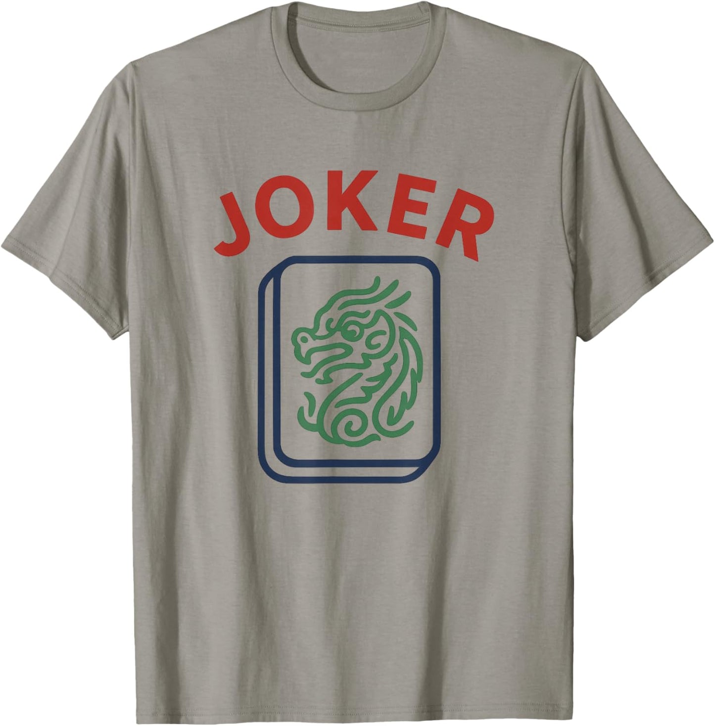 Chinese Mahjong Joker Tile Mah Jong Costume T-Shirt - T-Shirt | Sand