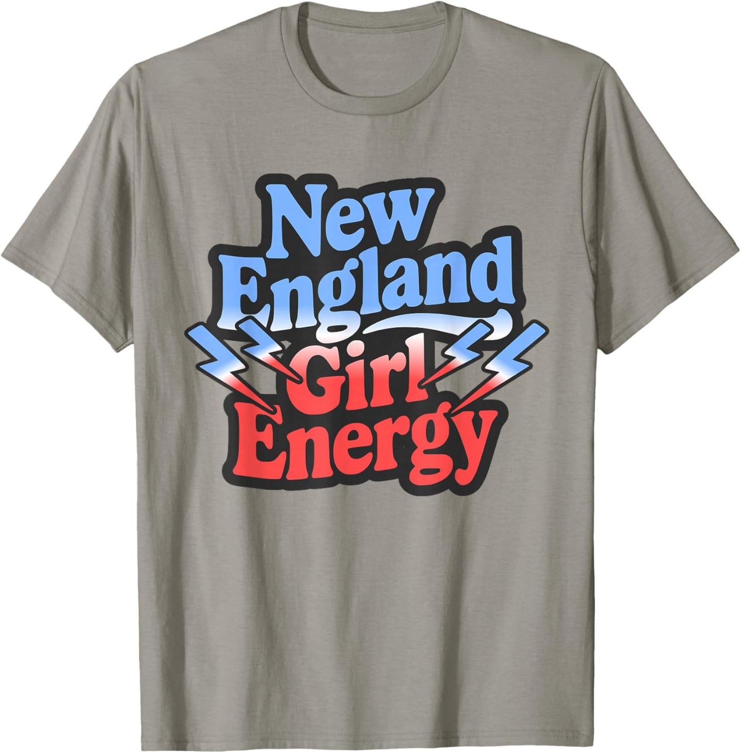 Retro New England Girl Energy Vintage Throwback NE Girls T-Shirt - T-Shirt | Sand