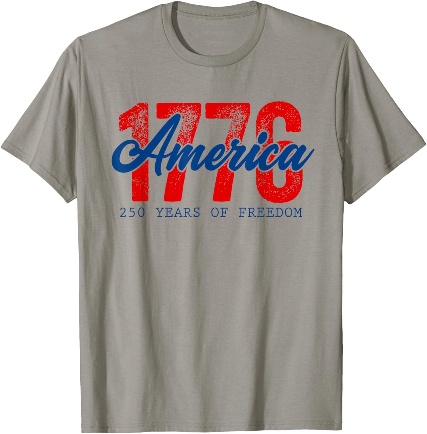 250 Years of Freedom American 1776 2026 250th USA Birthday T-Shirt - T-Shirt | Sand