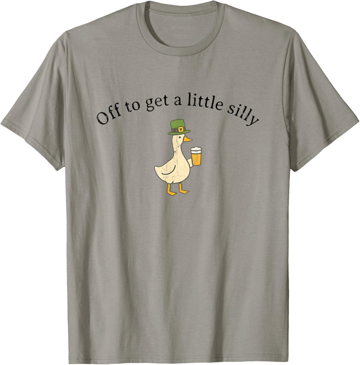 Off to Get A Little Silly, St Patricks Day T-Shirt - T-Shirt | Sand