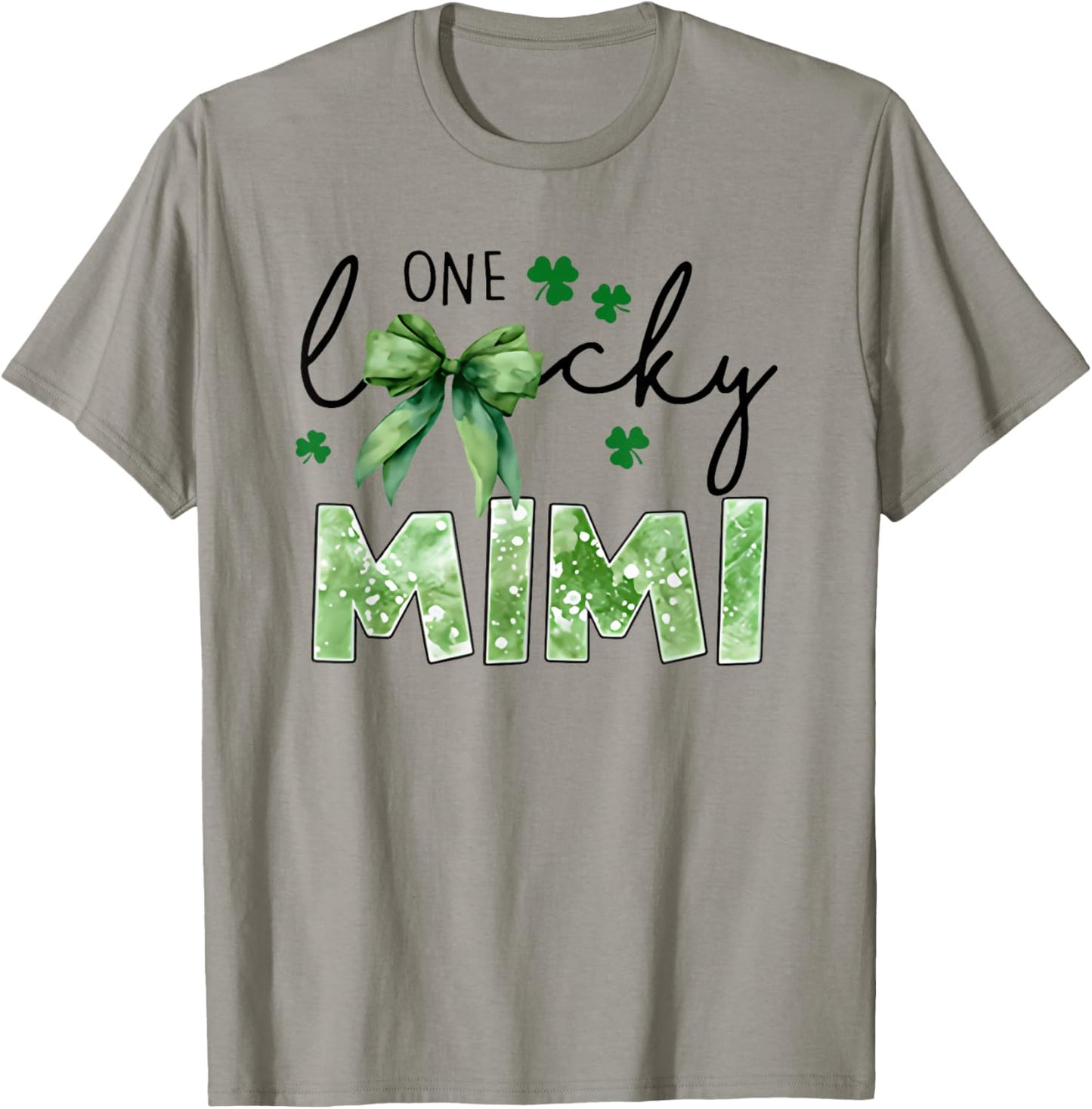 one Lucky Mimi st Patrick’s Day T-Shirt - T-Shirt | Sand